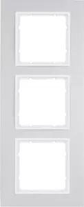 Berker 10136914 Cornice in alluminio/bianco polare Berker B.7