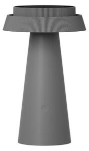 Lampada solare LED MARAKESZ LED/3,7V USB 3600 mAh 1800/2700/3000K IP54 grigio