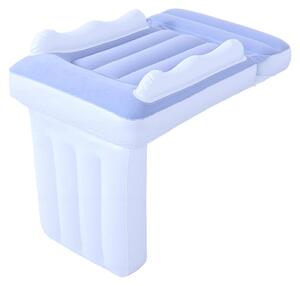 Letto gonfiabile a forma di aereo per bambini, colore blu