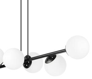 Brilagi - Lampadario sospeso MALONY 6xE14/20W/230V nero