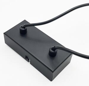 Brilagi - Lampadario sospeso MALONY 6xE14/20W/230V nero