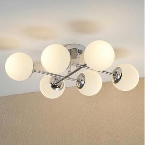 Brilagi - Plafoniera MALONY 6xE14/20W/230V cromo lucido