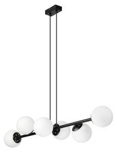 Brilagi - Lampadario sospeso MALONY 6xE14/20W/230V nero