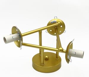 Brilagi - Plafoniera da soffitto MALIVA 3xE14/15W/230V oro/bianco