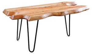 Tavolino da salotto 100 cm in legno, design moderno per il soggiorno. ACQUISTA ORA