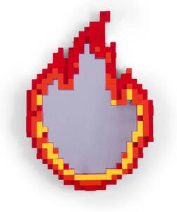Flame Pixel Specchio Red/Arancione/Yellow - Seletti
