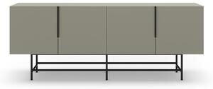 Cassettiera bassa grigio-verde 200x77,5 cm Eldia - Marckeric