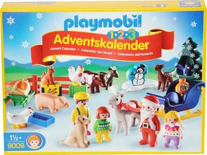 PLAYMOBIL 9009 1.2.3 Calendario dell'Avvento - Natale in fattoria