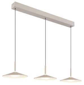 GLOBO Illuminazione lampada a sospensione LAMPONE LWH 95x25x180 cm beige lampada a sospensione