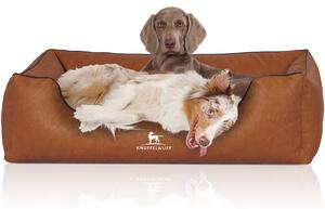 Cuccia per cani Henderson in ecopelle marmorizzata XL arrugginita