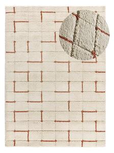 Tappeto color mattone/color crema 133x190 cm Brenda – Universal