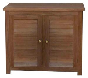 PARADIGMA - mobile da giardino in legno di teak 90x45
