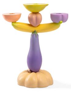 Vitamin Melanzana Portacandele Multicolore - Seletti