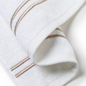 Asciugamano con Ospite in Cotone Classic Bianco Caleffi