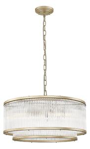Brilagi - Lampadario a catena RAMOS 6xE14/60W/230V oro