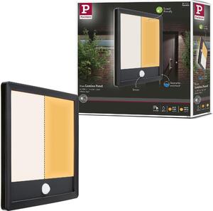 Paulmann Pannello LED per esterni Lamina Rilevatore di movimento crepuscolare (IR) amico degli insetti