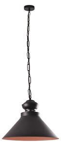 Lampadario a sospensione con catena LOFT 1xE14/40W/230V nero