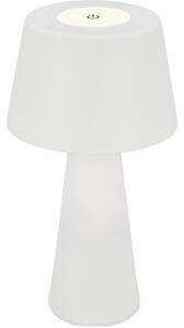 Brilo - Lampada da tavolo per esterni LED dimmerabile e ricaricabile LED/3,5W/5V IP44 bianco