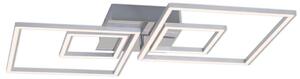 Lampada da soffitto a LED dimmerabile con funzione memoria 45 W argento metallo-plastica Briloner