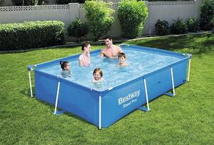 Piscina Steel Pro Rettangolare Telaio Portante Cm.259X170X61H. - kg.14,4 - lt.2.300 (art.56403)