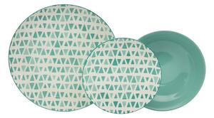 Servizio Piatti 18 Pezzi in Porcellana con Decori Collection Meridiana Decor