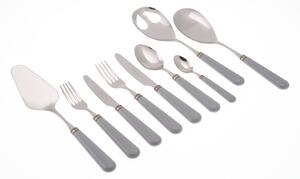 Servizio Set di Posate 75 Pezzi in Acciaio Inox Rivadossi Sandro Mistral Grigio