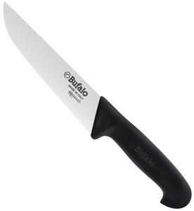 Coltello Francese Lama 26 cm Bufalo Macello S92/26 Manico Nero