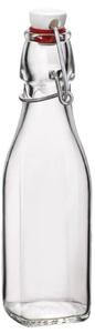 BORMIOLI ROCCO Bottiglia Mini Swing in vetro tappo bianco Lt 0,25