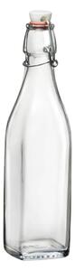 BORMIOLI ROCCO Bottiglia Mini Swing in vetro trasparente tappo bianco Lt 0,5