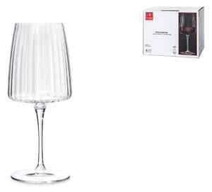 BORMIOLI ROCCO Set 6 calici Exclusiva Merlot in vetro trasparente ottico cl 54