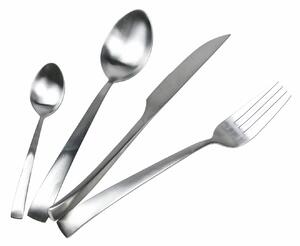 Servizio Set di Posate 24 Pezzi in Acciaio Silver Opaco VdE Tivoli 1996 Park Avenue