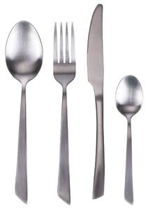 Servizio Set di Posate 24 Pezzi in Acciaio Silver Lucido VdE Tivoli 1996 Cut