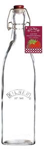 KILNER Bottiglia in vetro trasparente con chiusura clip Lt 1