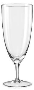 Set 6 calici birra Kate in vetro trasparente 38 cl