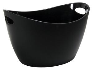 Spumantiera Igloo in acrilico nero cm 40x24x28