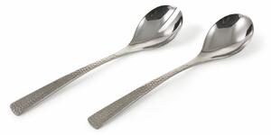 Set 2 Posate a Servire in Acciaio Lucido Silver VdE Tivoli 1996 Stone