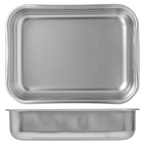Teglia rettangolare alta Non Stick in acciaio inox cm 40x30x10h