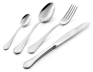 Servizio Set di Posate 24 pezzi in Acciaio Inox Eme Domus