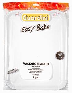 GUARDINI Set 2 Vassoi Carta Rettangolare Cm 43x33
