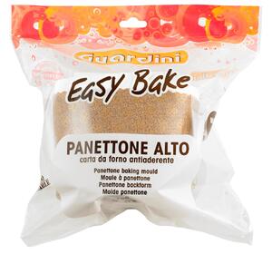 GUARDINI Set 2 Stampi Easybake In Carta Per Panettone Alto Cm 16x12h