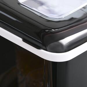 Macchina del Ghiaccio 12Kg in 24h 120W Nera