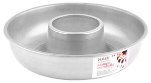 HABI Stampo In Alluminio Ciambella Con Tubo Cm 22