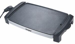 Bistecchiera Piastra Elettrica Liscia 54x30,5x8 cm 1900W Kooper Domo-Steak