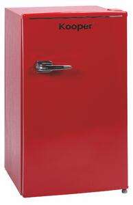 Frigorifero Vintage Monoporta 90 Litri 60W Classe A+ Kooper Rosso