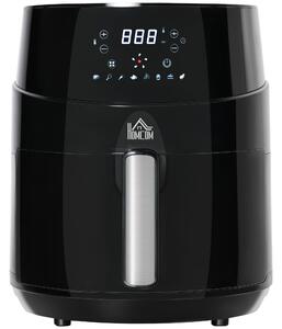 Friggitrice Elettrica ad Aria Calda 1500W Capacità 4,5 Litri Nera