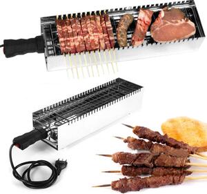 Bistecchiera Griglia Elettrica Cuoci Arrosticini per Spiedini di Carne