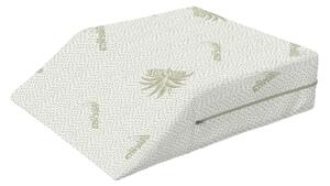 Cuscino Riposa Gambe Aloe Vera in Memory Foam Bianco
