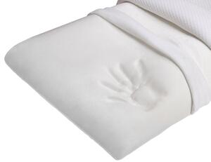 Guanciale 42x72x11 cm in Memory Foam Bianco