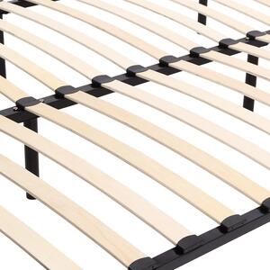 Rete Letto 26 Doghe in Legno di Pioppo,135x185x20 cm Slat