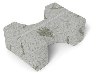 Cuscino Posturale Aloe Vera per Sciatalgia Gambe Schiena in Poliuretano Bianco
